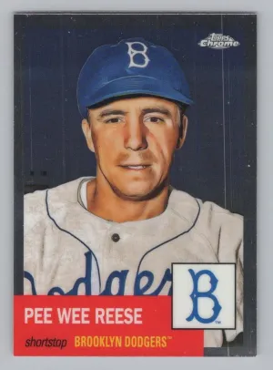 Pee Wee Reese 2022 Topps Chrome Platinum Anniversary Brooklyn Dodgers