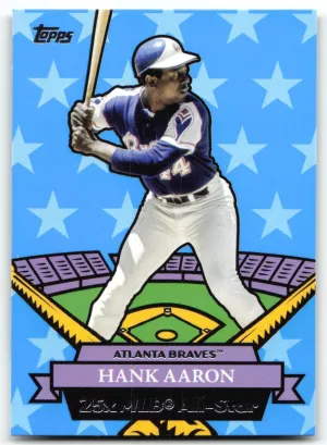 Hank Aaron 2025 Topps Archives 2007 Topps All-Stars Atlanta Braves