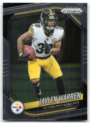 Jaylen Warren 2025 Panini Prizm Steelers