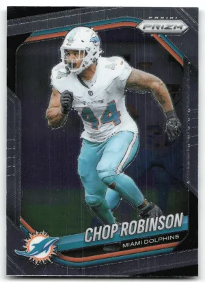 Chop Robinson 2025 Panini Prizm Miami Dolphins