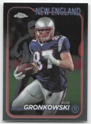 Rob Gronkowski 2024 Topps Chrome Patriots