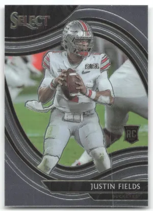 Justin Fields Rookie 2021 Panini Chronicles Draft Picks Ohio State Buckeyes