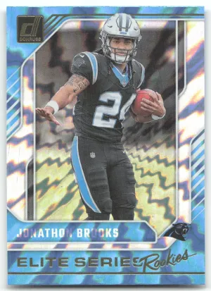 Jonathon Brooks 2024 Donruss Elite Series Rookies Carolina Panthers
