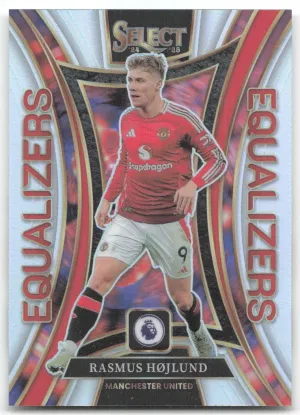 Rasmus Hojlund 2024-25 Panini Select Premier League Equalizers Manchester United