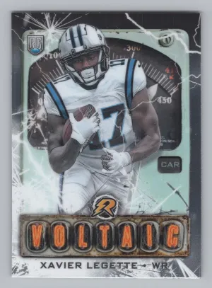 Xavier Legette 2024 Topps Resurgence Voltaic Carolina Panthers
