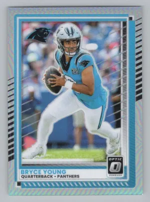 Bryce Young 2025 Donruss Optic Holo Panthers