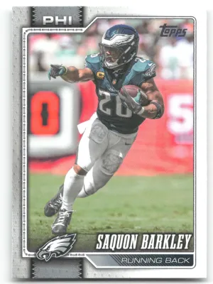 Saquon Barkley 2026 Topps Flagship Philadelphia Eagles