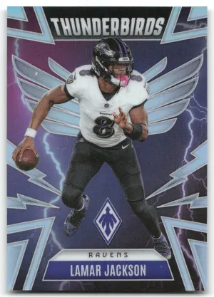 Lamar Jackson 2025 Panini Phoenix Thunderbirds Baltimore Ravens