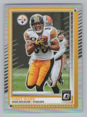 Hines Ward 2025 Donruss Optic Holo Steelers