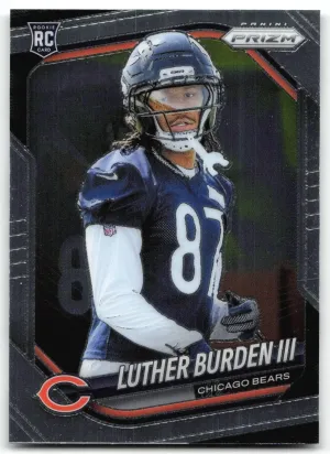 Luther Burden III Rookie 2025 Panini Prizm Chicago Bears