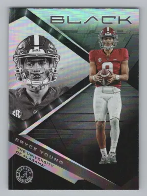 Bryce Young 2023 Panini Chronicles Draft Picks Black Crimson Tide