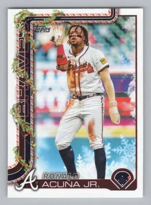 Ronald Acuña Jr. 2025 Topps Holiday Braves