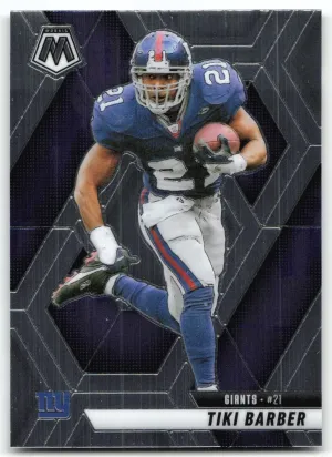 Tiki Barber 2025 Panini Mosaic New York Giants
