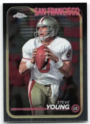 Steve Young 2024 Topps Chrome San Francisco 49ers