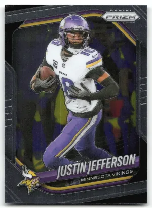 Justin Jefferson 2025 Panini Prizm Minnesota Vikings