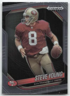 Steve Young 2025 Panini Prizm Black San Francisco 49ers