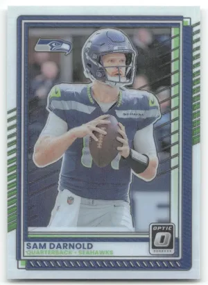 Sam Darnold 2025 Donruss Optic Seattle Seahawks