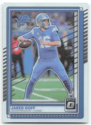Jared Goff 2025 Donruss Optic Detroit Lions