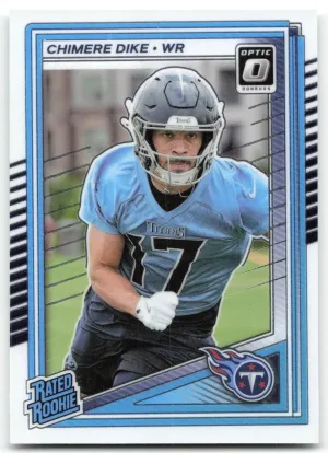 Chimere Dike RC 2025 Donruss Optic Titans