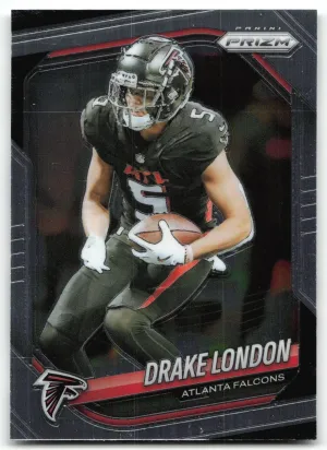 Drake London 2025 Panini Prizm Atlanta Falcons