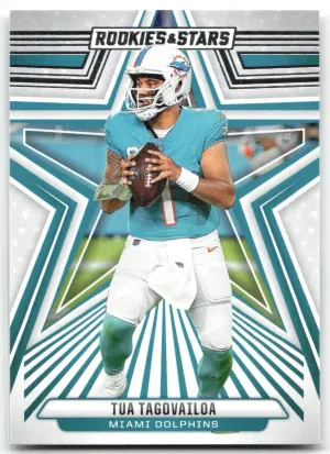 Tua Tagovailoa 2024 Panini Rookies & Stars Miami Dolphins