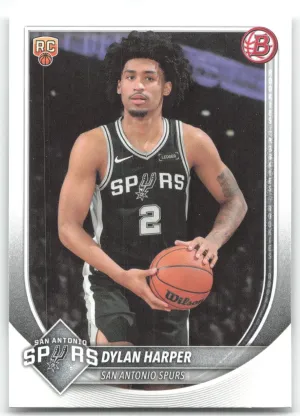 Dylan Harper RC 2025-26 Bowman Spurs