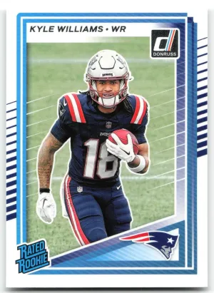 Kyle Williams Rookie 2025 Donruss New England Patriots