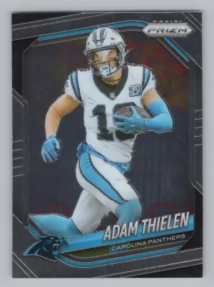 Adam Thielen 2025 Panini Prizm Carolina Panthers