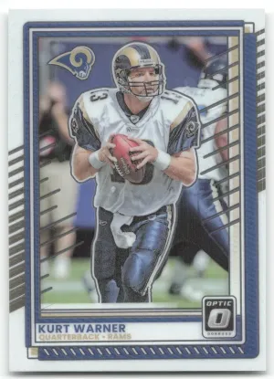 Kurt Warner 2025 Donruss Optic St. Louis Rams