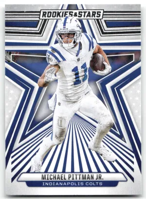 Michael Pittman Jr. 2024 Panini Rookies & Stars Indianapolis Colts