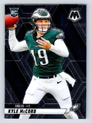 Kyle McCord RC 2025 Panini Mosaic Philadelphia Eagles