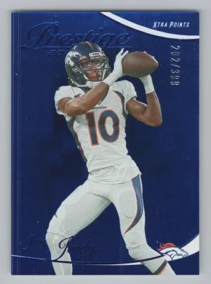Jerry Jeudy 2023 Panini Prestige Xtra Points Blue #/399 Broncos