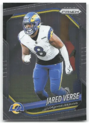 Jared Verse 2025 Panini Prizm Los Angeles Rams