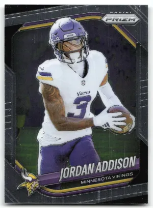 Jordan Addison 2025 Panini Prizm Minnesota Vikings