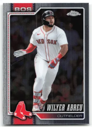 Wilyer Abreu 2026 Topps Chrome Boston Red Sox