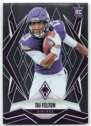 Tai Felton Rookie 2025 Panini Phoenix Minnesota Vikings