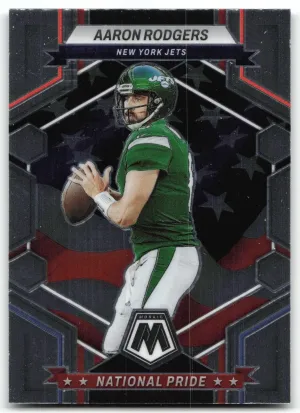 Aaron Rodgers 2023 Panini Mosaic New York Jets