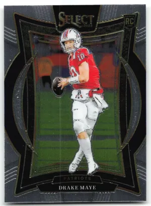 Drake Maye Rookie 2024 Panini Select New England Patriots
