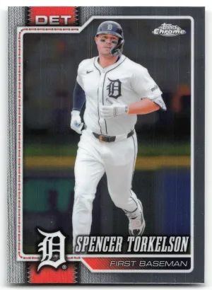 Spencer Torkelson 2026 Topps Chrome Detroit Tigers