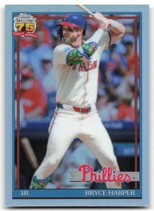 Bryce Harper 2026 Topps Chrome 1991 Topps Chrome Baseball Philadelphia Phillies