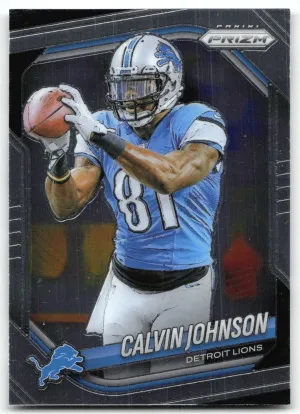 Calvin Johnson 2025 Panini Prizm Detroit Lions