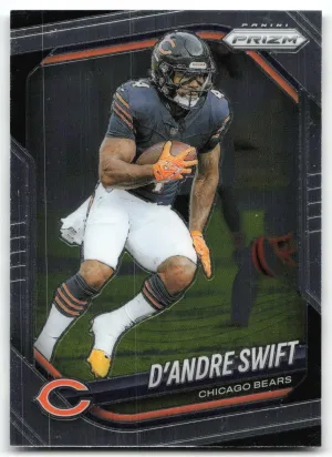 D'Andre Swift 2025 Panini Prizm Chicago Bears