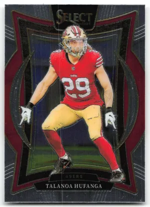 Talanoa Hufanga 2024 Panini Select San Francisco 49ers