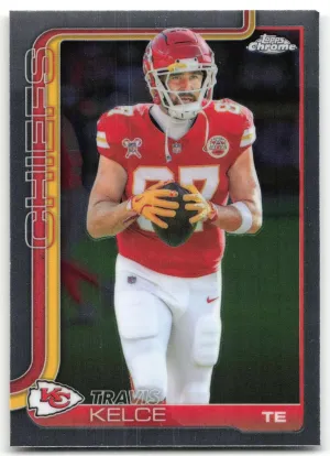 Travis Kelce 2025 Topps Chrome Kansas City Chiefs