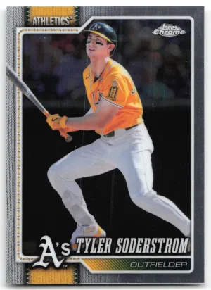 Tyler Soderstrom 2026 Topps Chrome Athletics