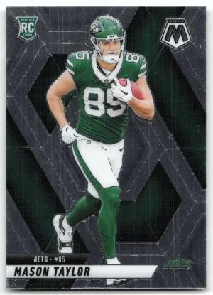 Mason Taylor RC 2025 Panini Mosaic Jets