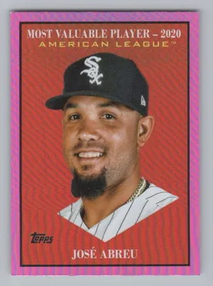 José Abreu 2025 Topps Update Most Valuable Pink Foil Chicago White Sox