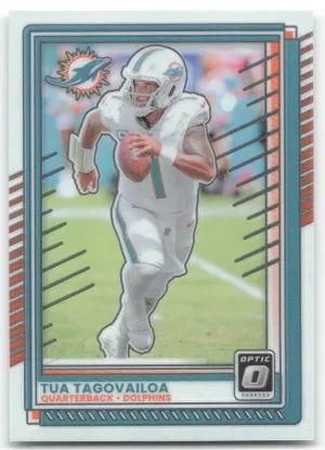 Tua Tagovailoa 2025 Donruss Optic Miami Dolphins