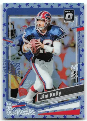 Jim Kelly 2023 Donruss Optic Stars Bills