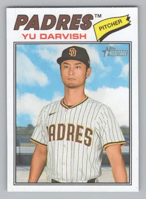 Yu Darvish 2026 Topps Heritage San Diego Padres